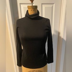 Carolina Herrera Women’s Black Turtleneck Long Sleeve, size small